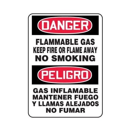 BILINGUAL SPANISH OSHA DANGER SBMCHG062XV